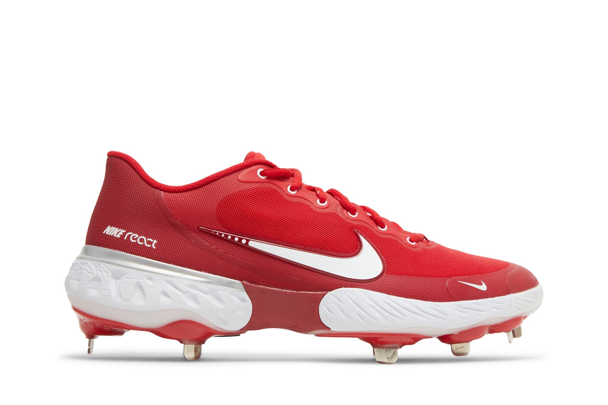 Nike alpha huarache sales elite 2 low red