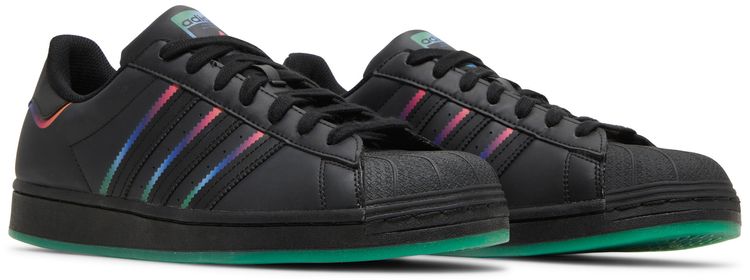 Adidas Superstar Black Green