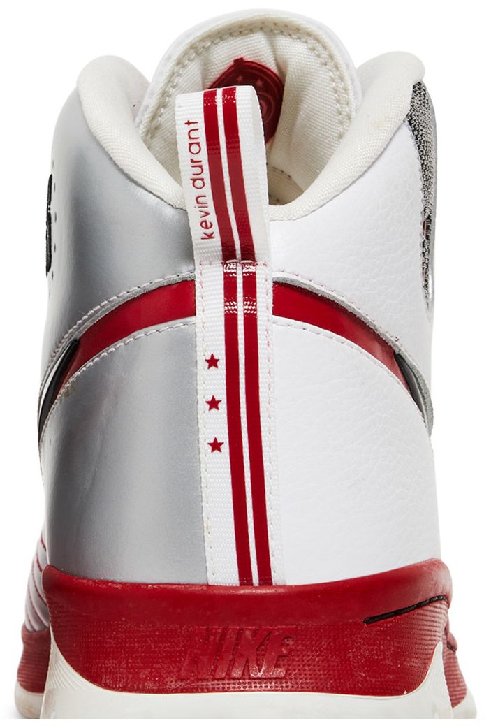 Nike KD 1 White Varsity Red