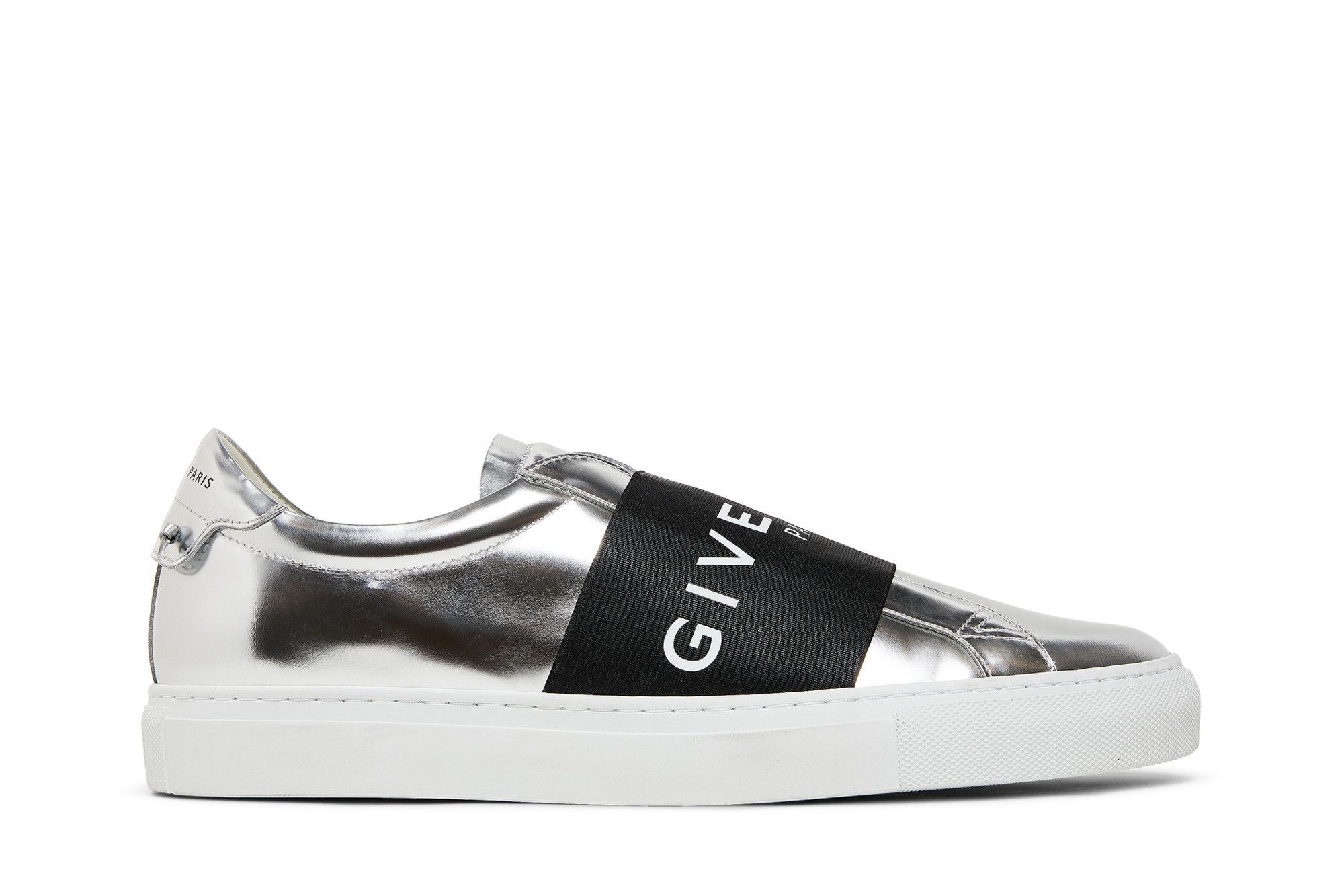 Size 8.0 Givenchy Urban Street Metallic Silver