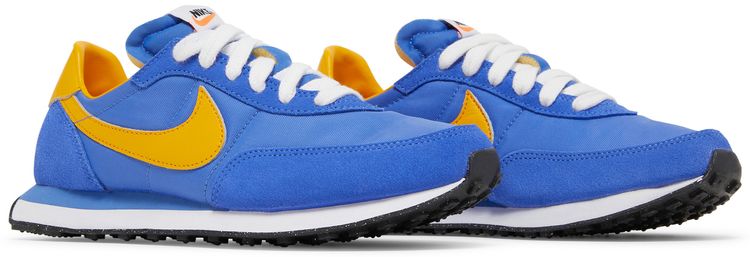 Nike Waffle Trainer 2 GS Medium Blue University Gold
