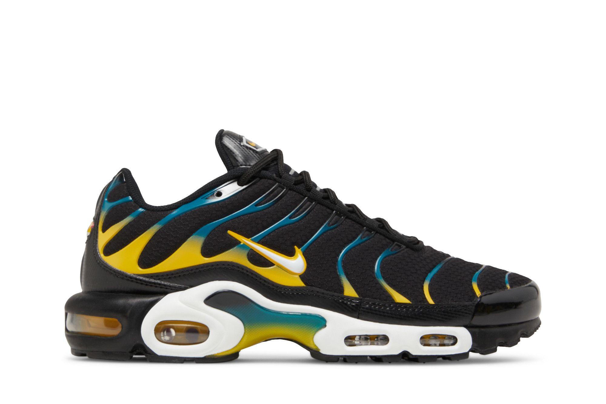 Size 10.5 Air Max Plus Black University Gold Spruce
