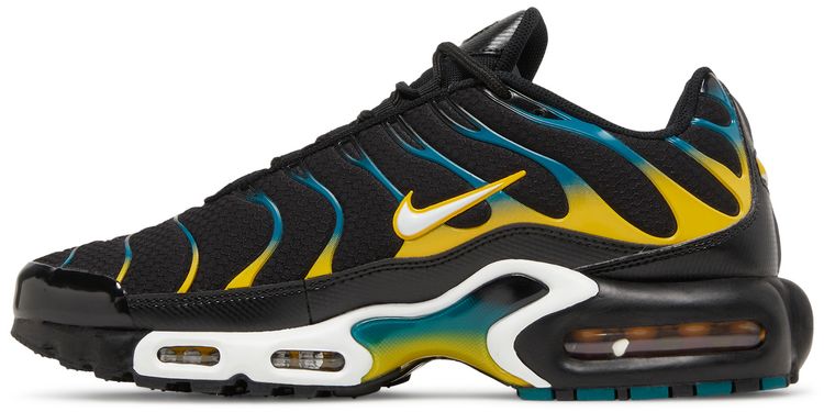 Nike Air Max Plus Black University Gold Spruce