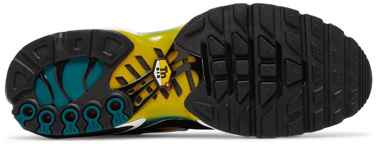 Nike Air Max Plus Black University Gold Spruce