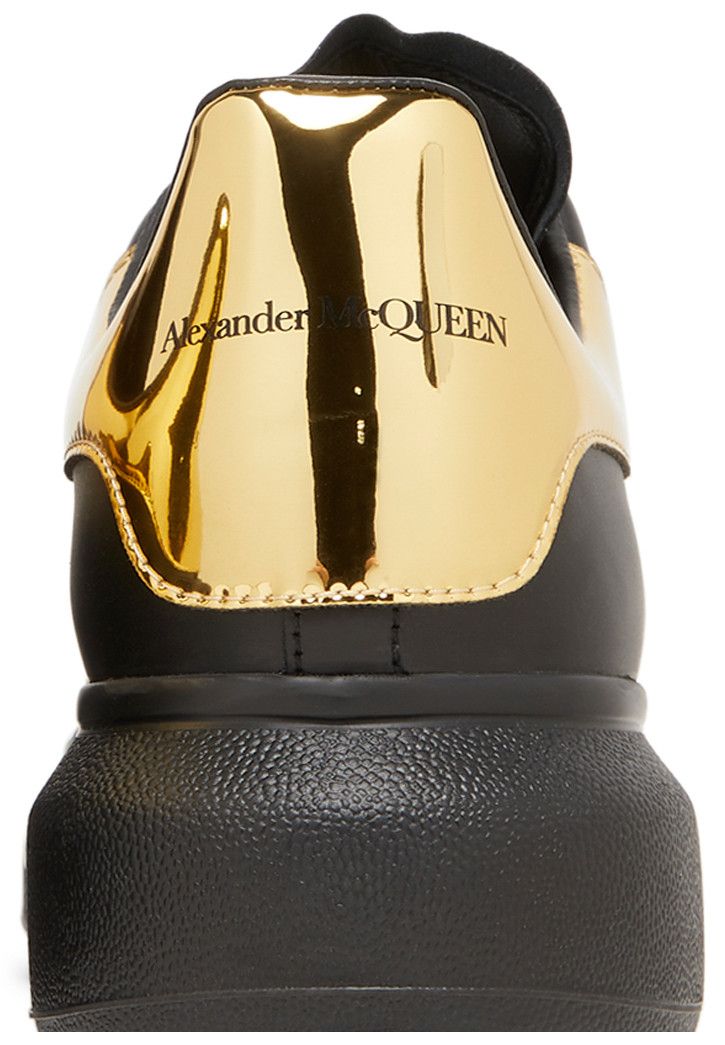 Alexander McQueen Oversized Sneaker Black Gold