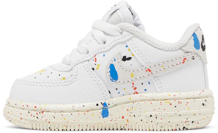 Nike Force 1 LV8 3 TD Paint Splatter   White