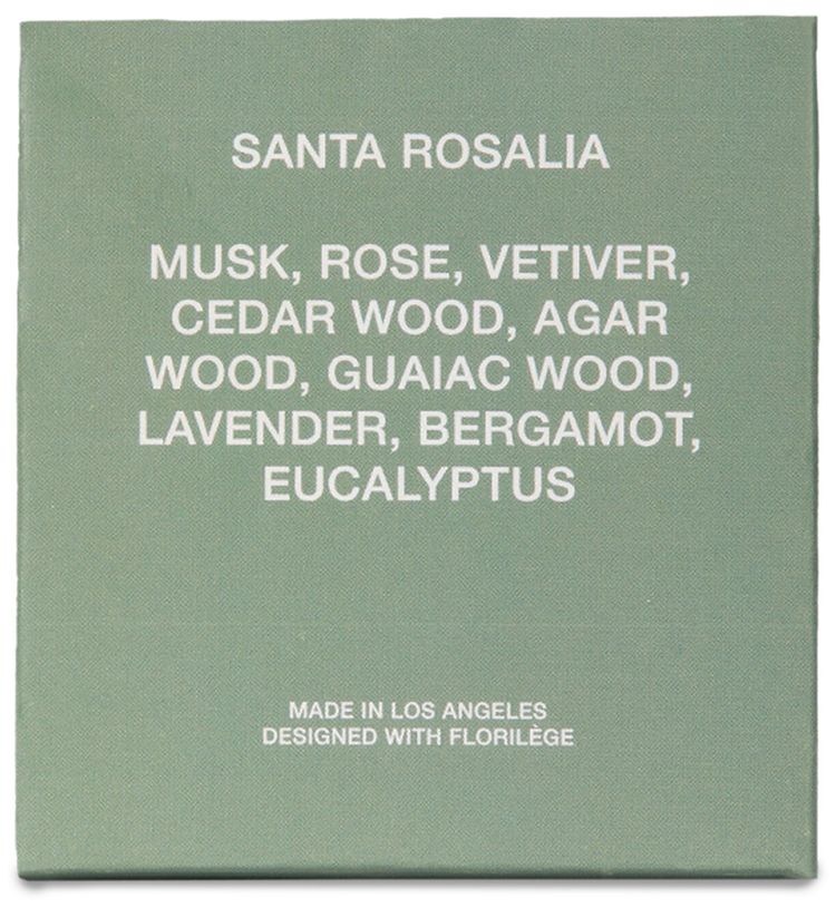 Bricks  Wood Santa Rosalia Candle Santa Rosalia