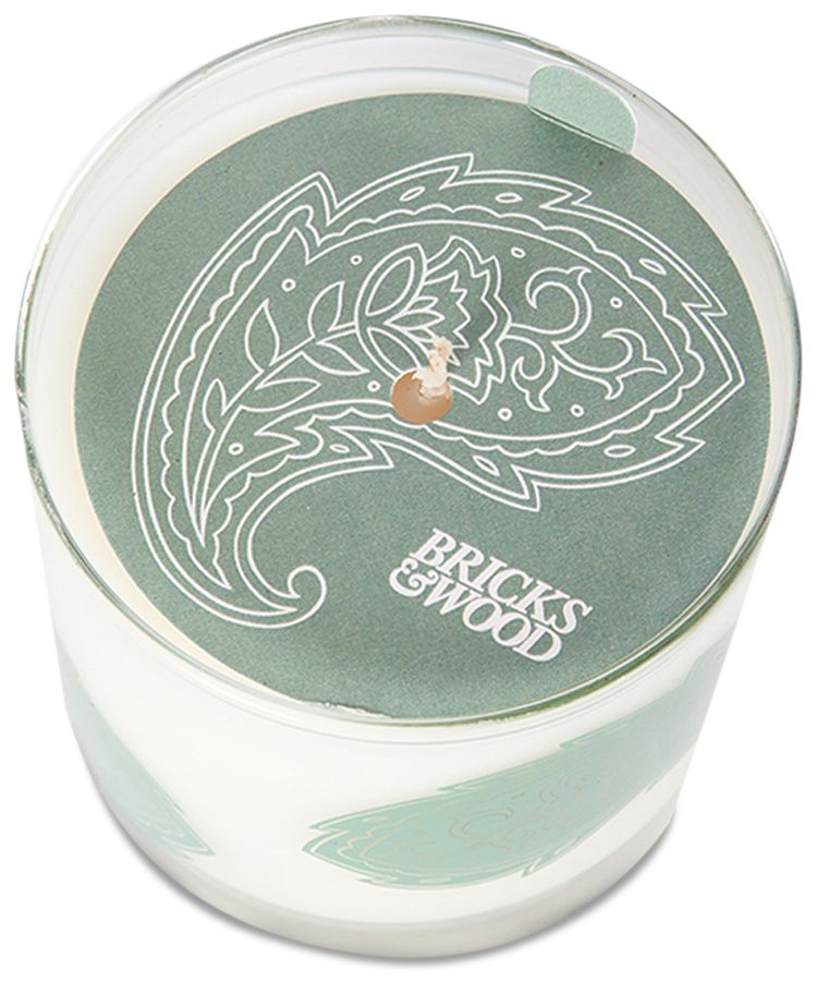 Bricks  Wood Santa Rosalia Candle Santa Rosalia