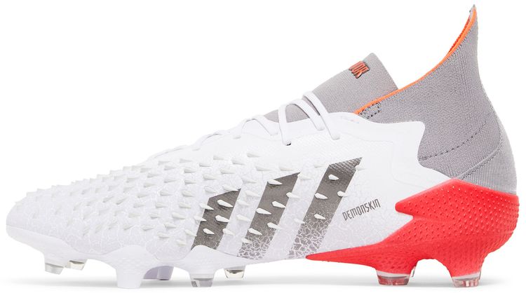 Adidas Predator Freak1 FG Demonskin   White Solar Red