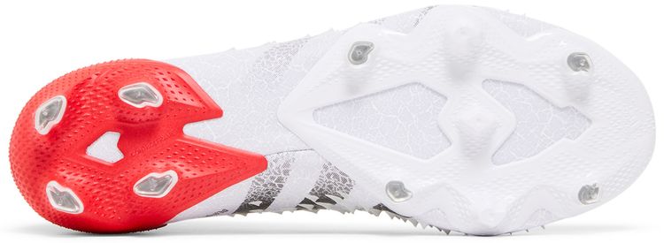 Adidas Predator Freak1 FG Demonskin   White Solar Red