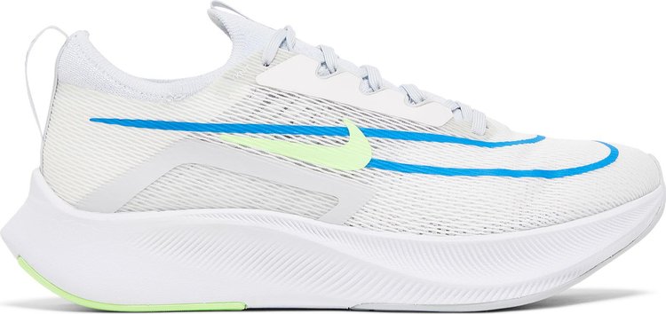 Zoom Fly 4 'White Imperial Blue Lime Glow'