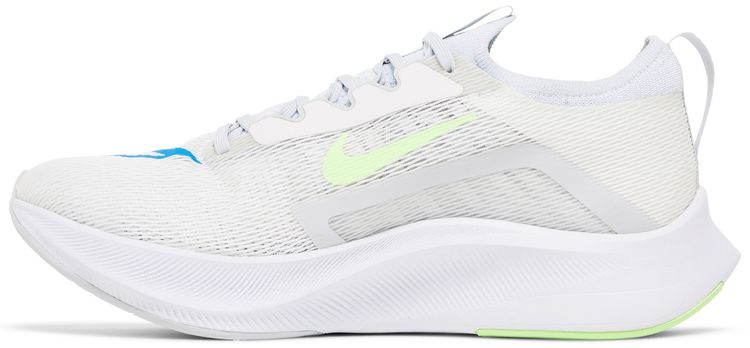 Nike Zoom Fly 4 White Imperial Blue Lime Glow