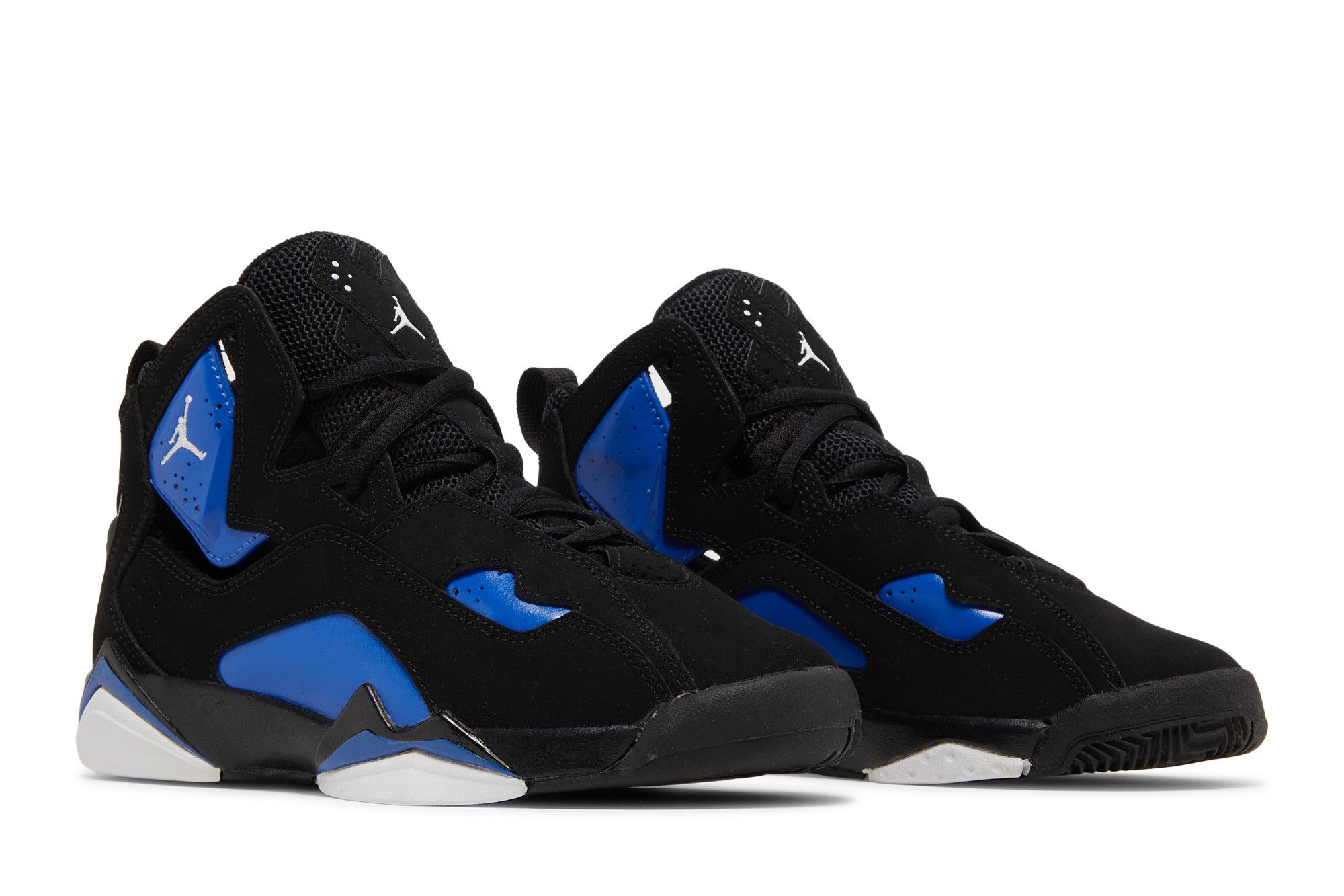 Jordan true flight black and blue deals