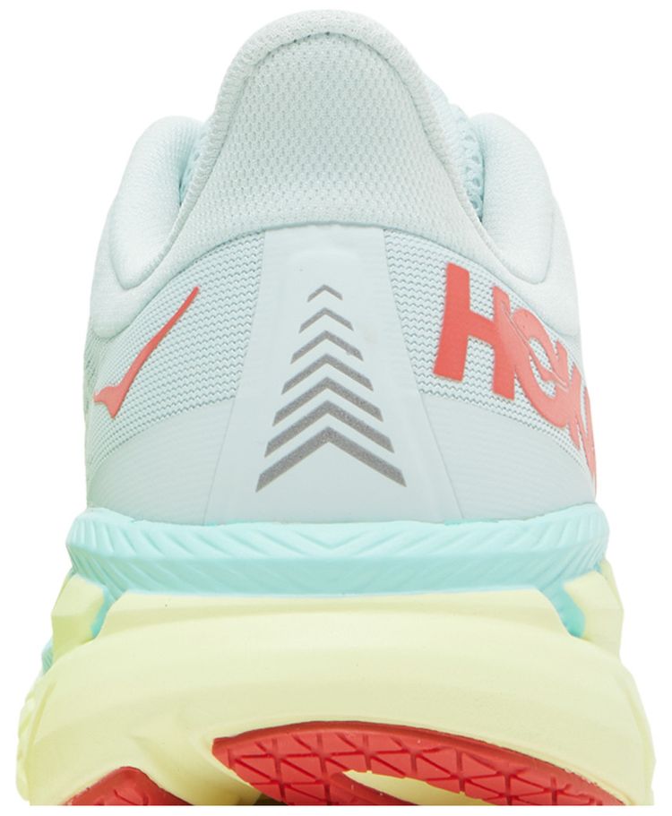HOKA Wmns Clifton 7 Morning Mist Hot Coral