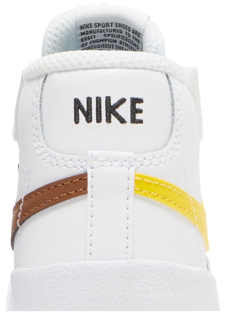 Nike Blazer Mid 77 TD White Pecan Vivid Sulfur