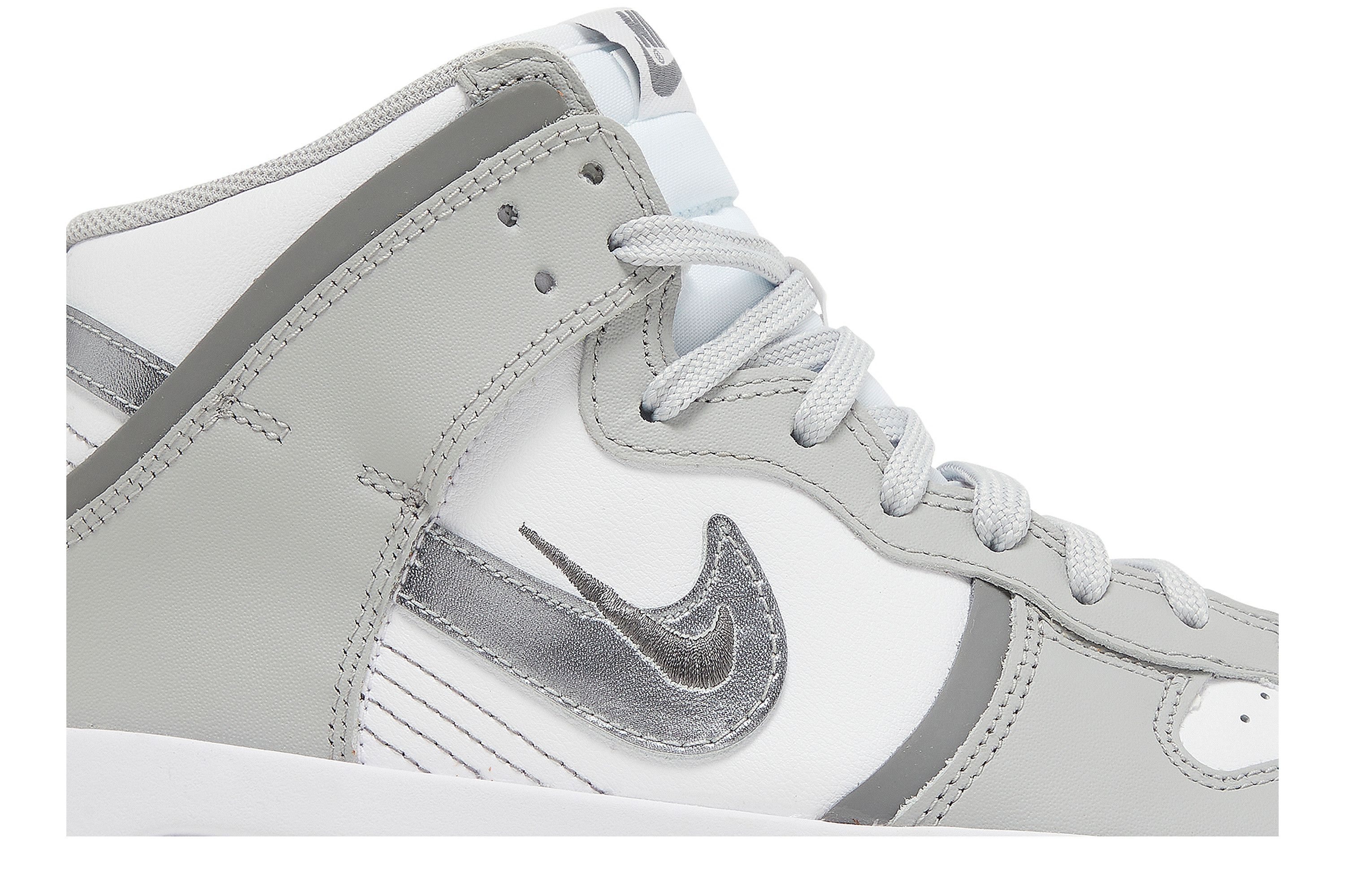 Buy Wmns Dunk High Up 'Light Smoke Grey' - DH3718 106 | GOAT