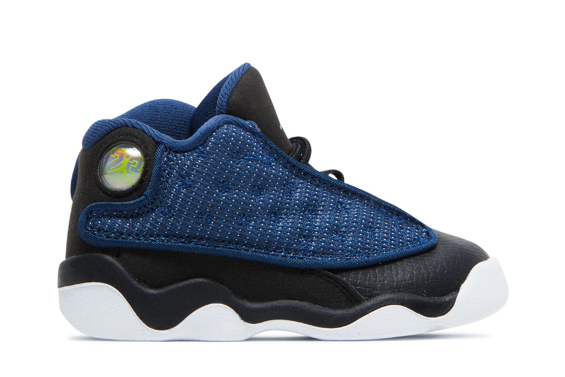 Navy blue and white jordans 13 on sale