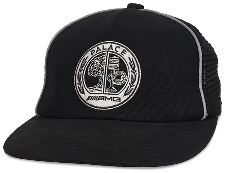 Palace x AMG 20 Mesh Trucker Black
