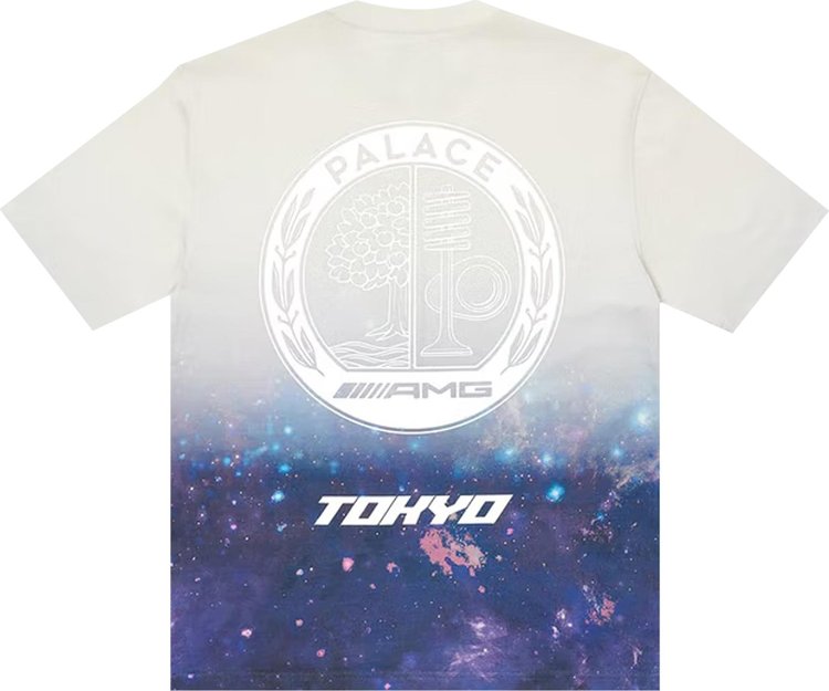 Palace x AMG 20 Tokyo T Shirt TanBlue