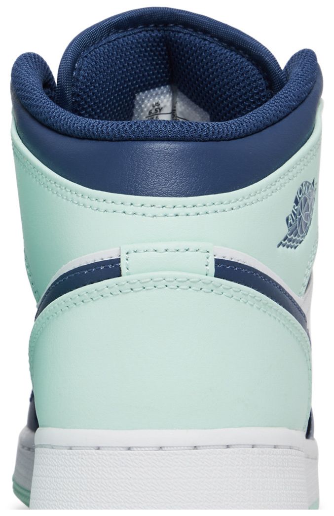 Air Jordan 1 Mid GS Blue Mint