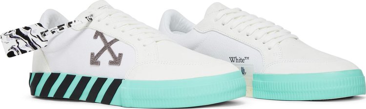 Off White Vulc Sneaker White Mint Green