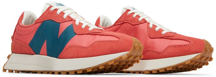 New Balance Wmns 327 Red Teal