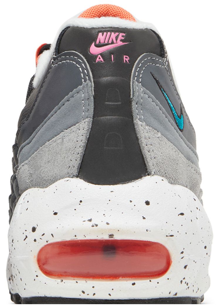 Nike Air Max 95 Recraft GS Black Aquamarine