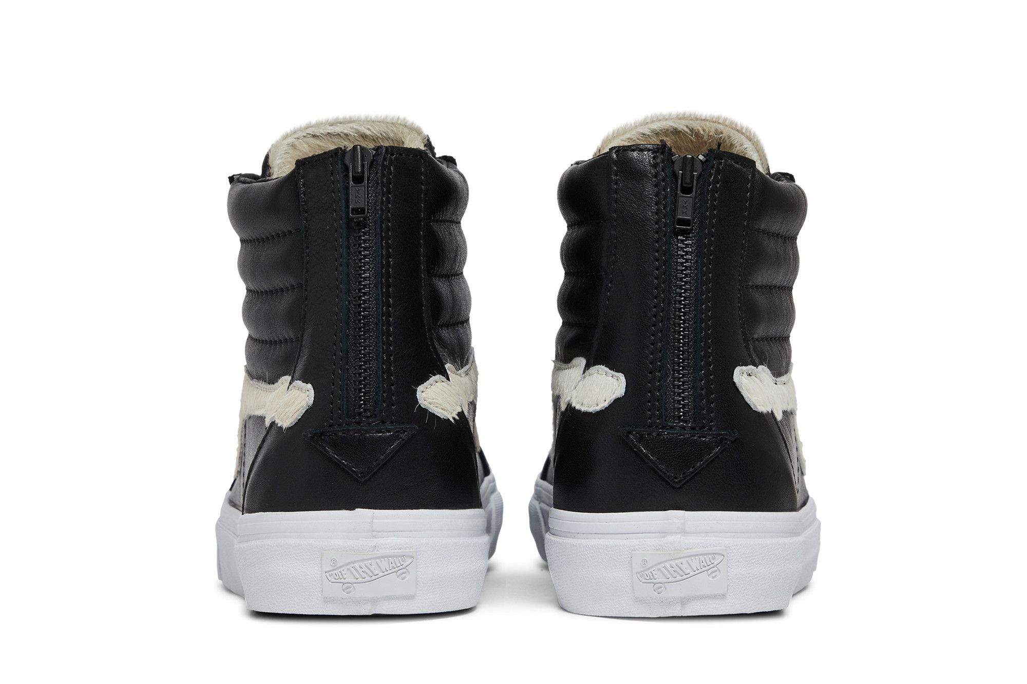 Vans sk8-hi reissue zip lx blends pony hair bone jazz stripe (2018) discount