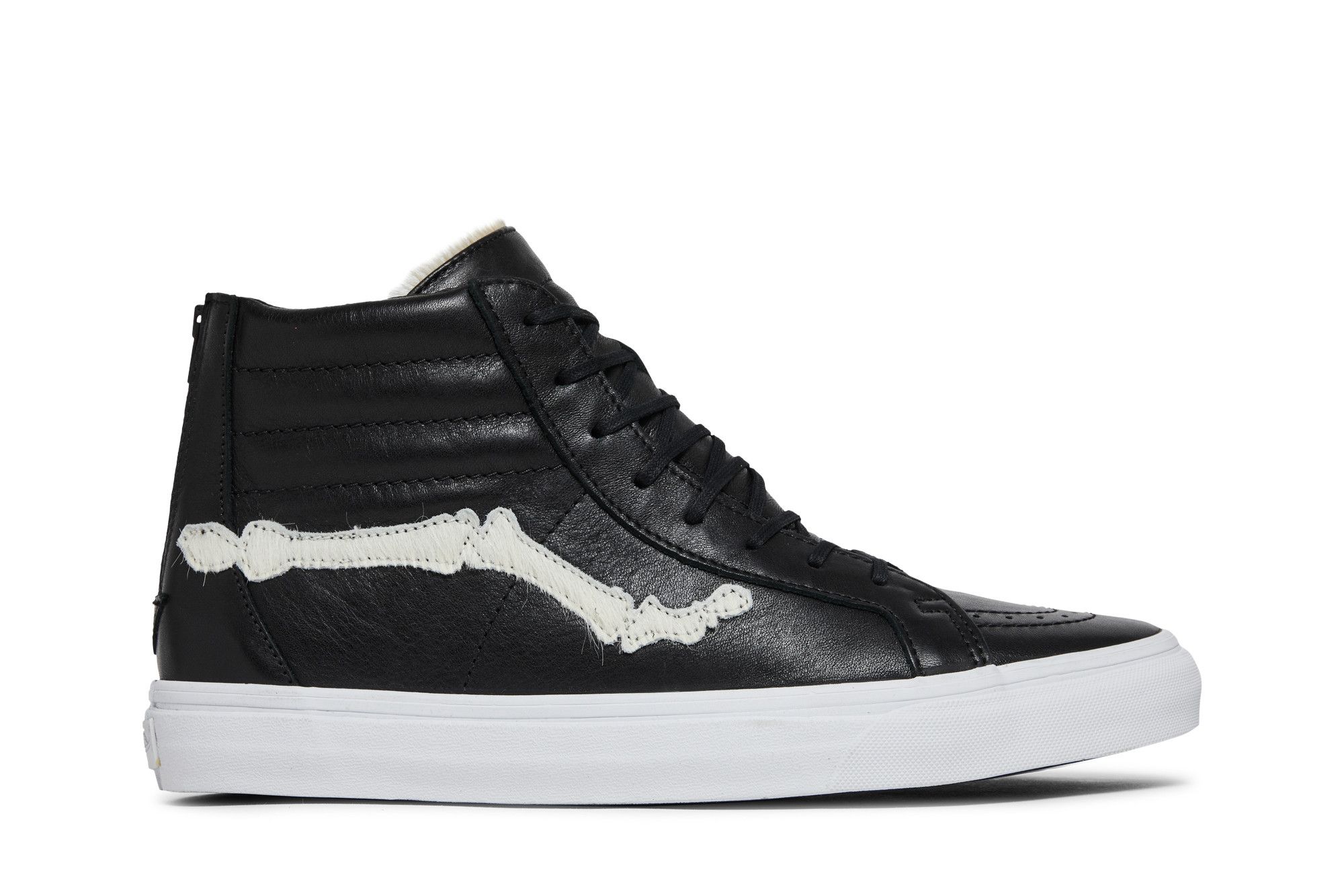 Vans sk8-hi reissue zip lx blends on sale pony hair bone jazz stripe (2018)