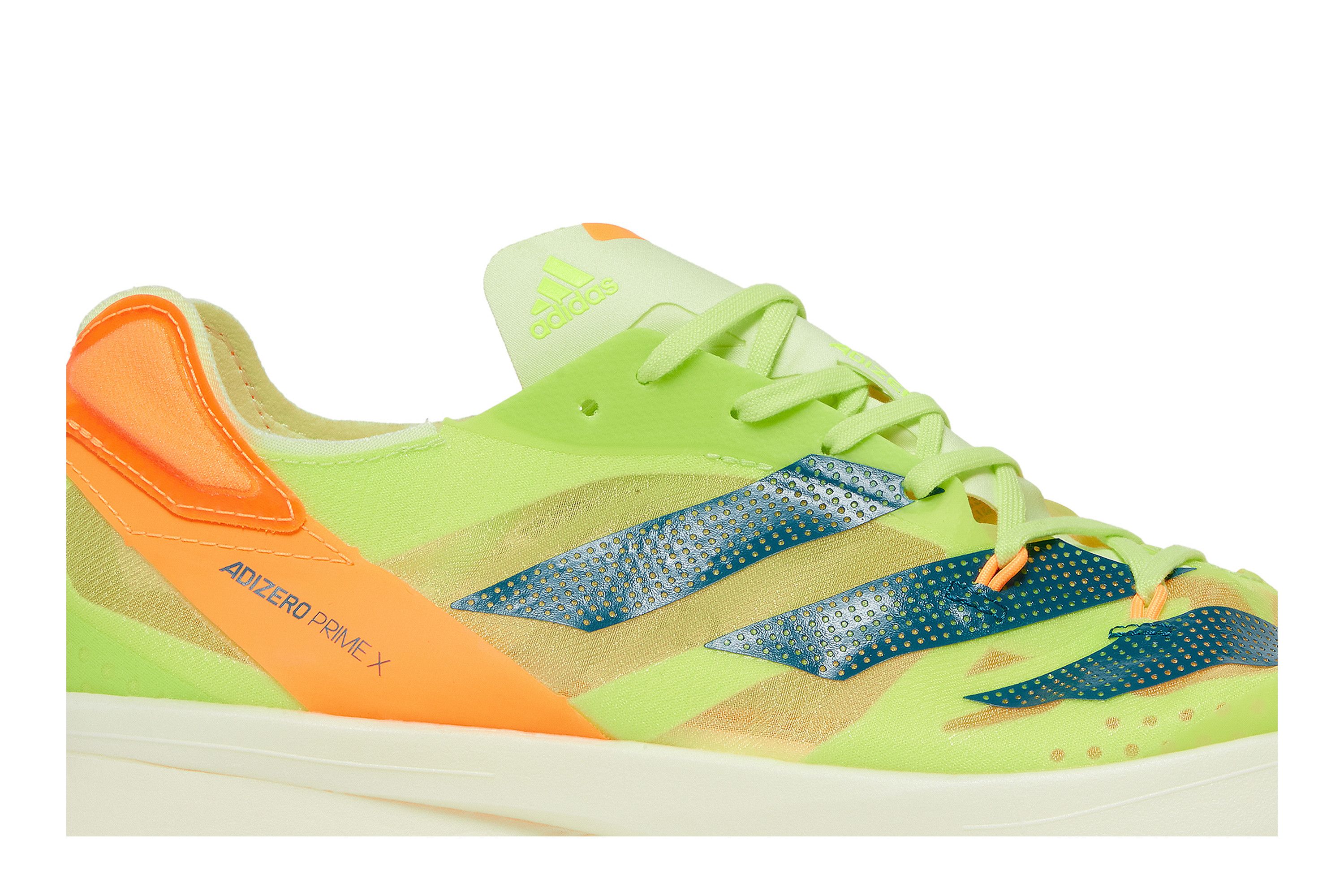 【予約中！】 Prime Adizero Buy X GOAT | GX3136 - Orange' Flash Lime 'Pulse スパイク・シューズ