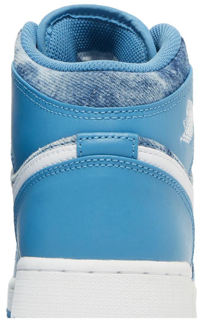 Air Jordan 1 Mid GS Washed Denim