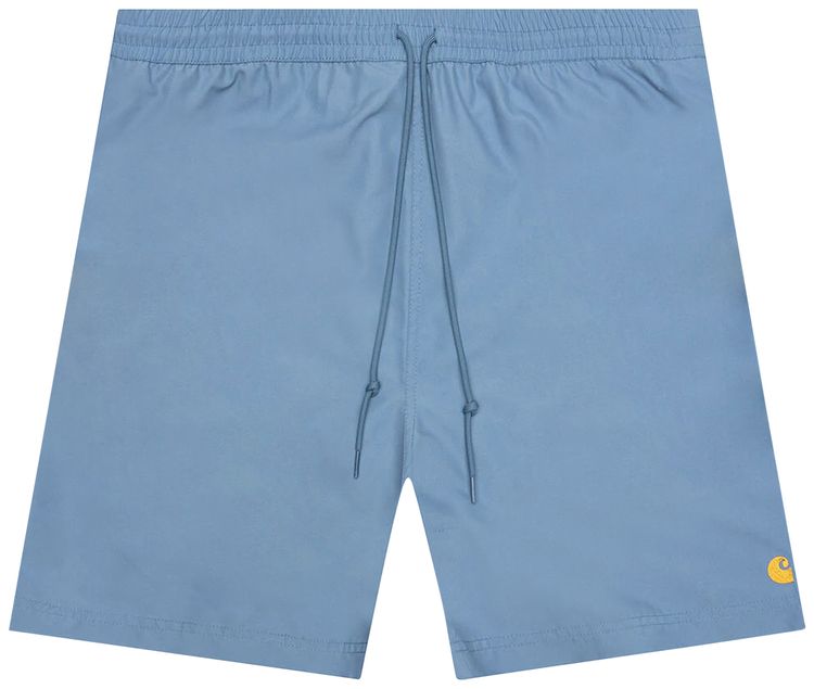 Carhartt WIP Chase Swim Trunks Icy WaterGold