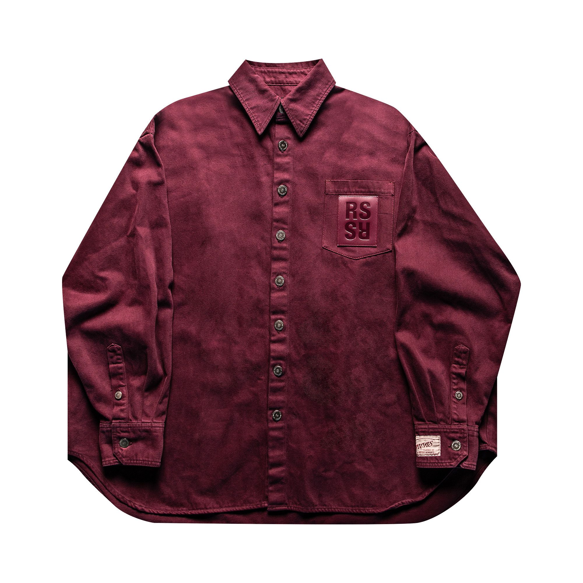 Raf simons burgundy sales