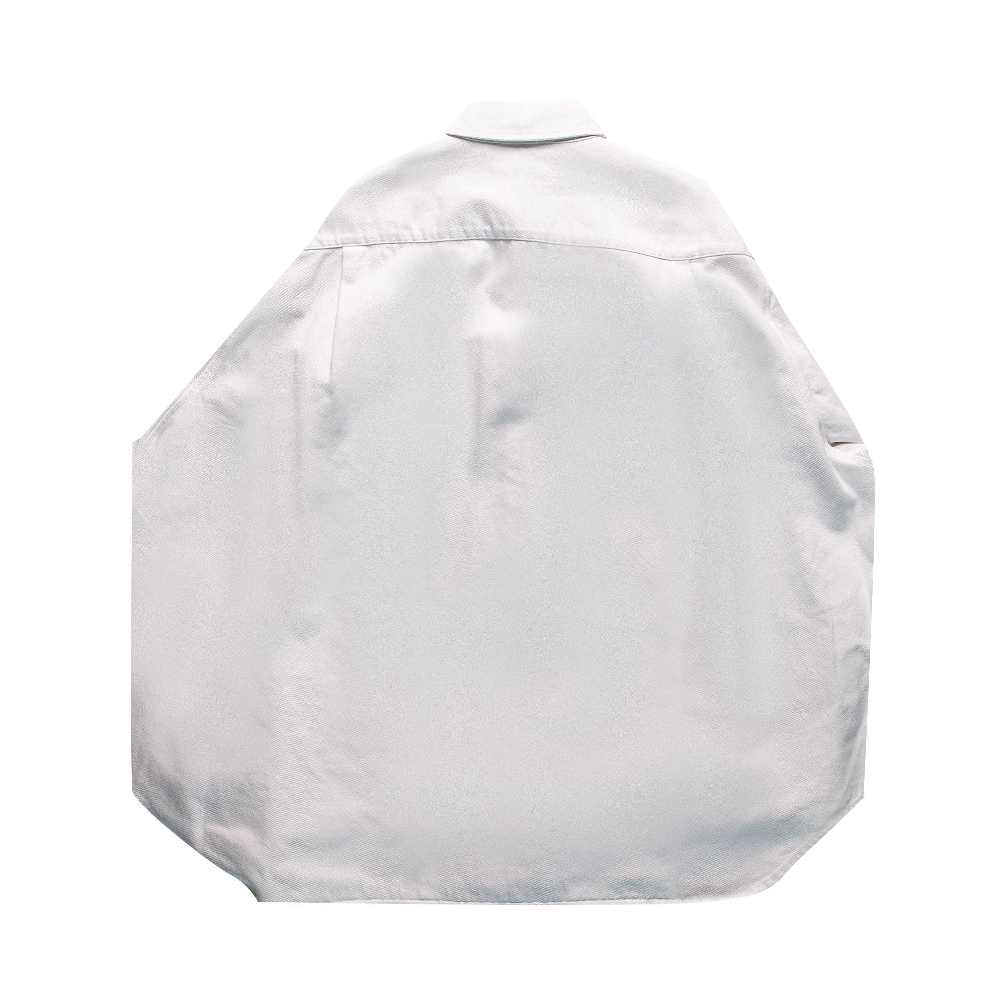 Buy Raf Simons RS Big Fit Denim Shirt 'White' - 221 M243