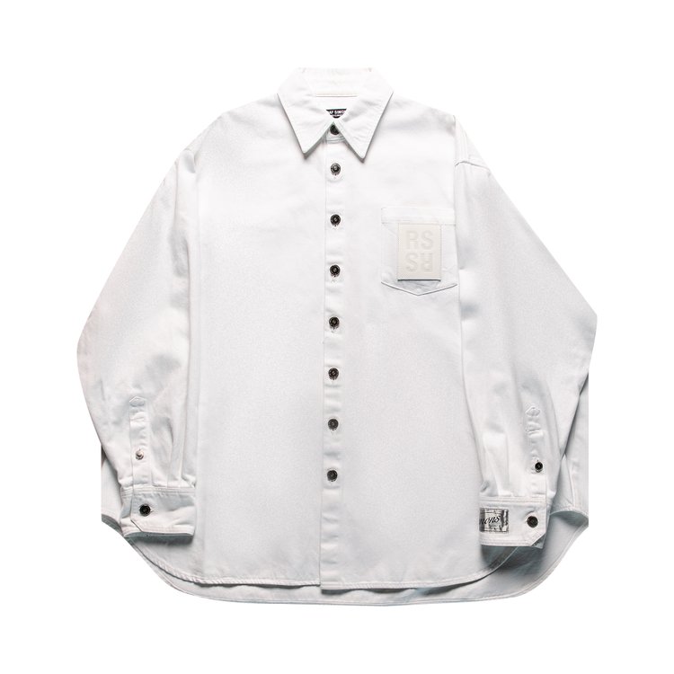 Raf Simons RS Big Fit Denim Shirt 'White'