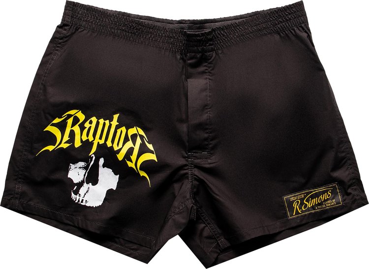 Raf Simons Printed Boxer Shorts 'Black'