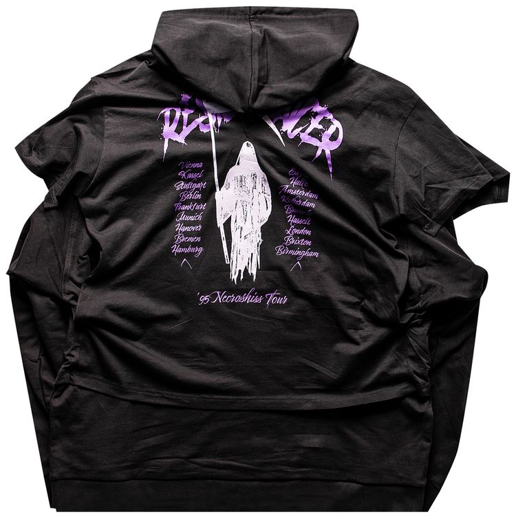 Raf Simons Resilencer Doubled Hoodie Black