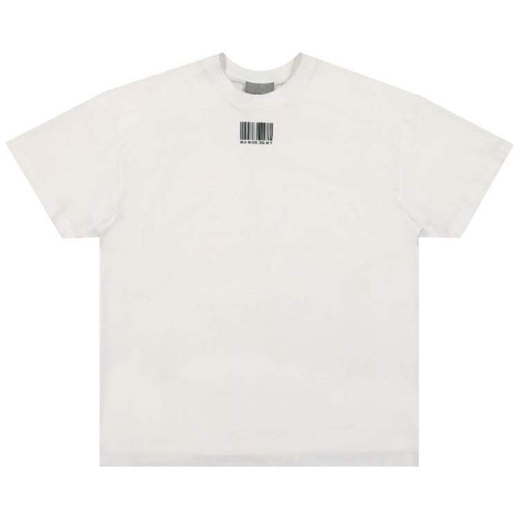 VTMNTS Barcode T-Shirt 'White'
