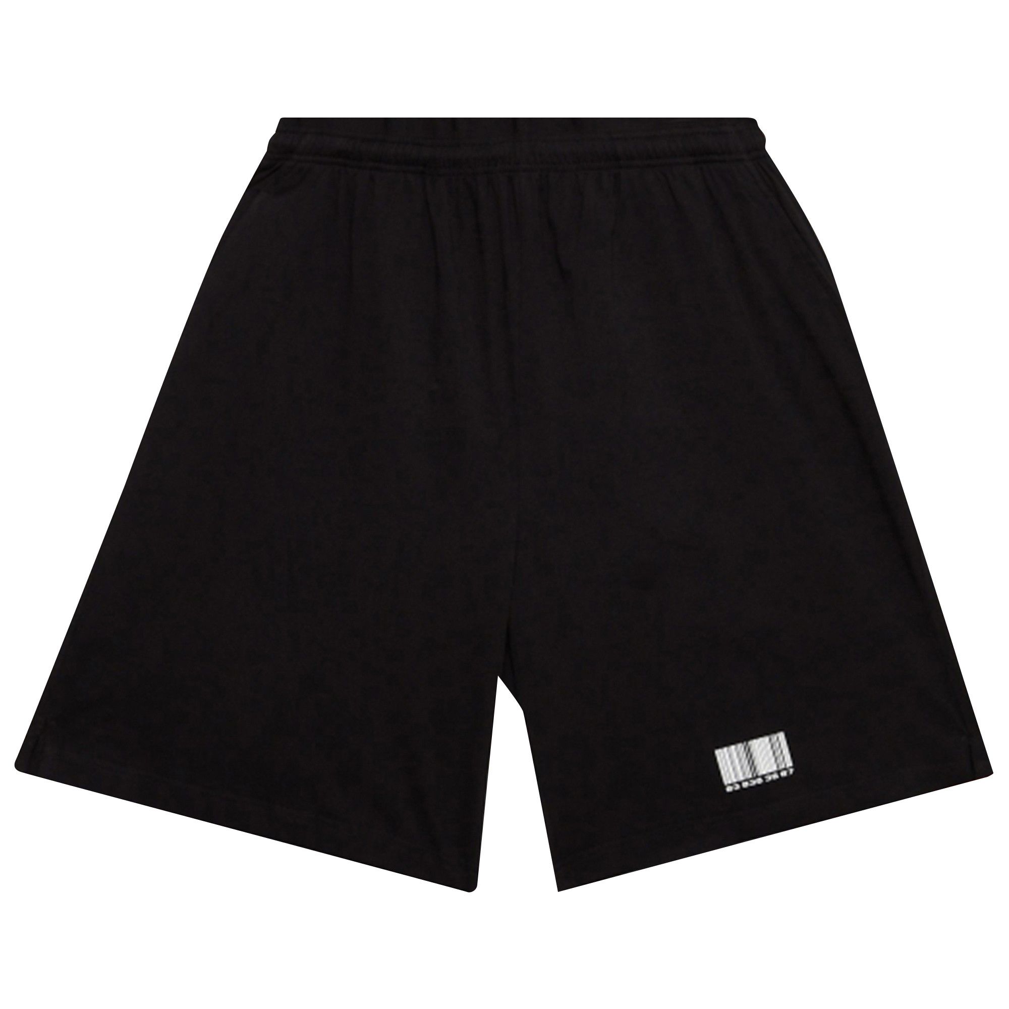 Buy VTMNTS Barcode Shorts 'Black' - VL12PA500B BLAC | GOAT
