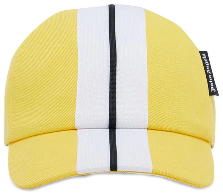 Palm Angels Classic Track Cap YellowWhite