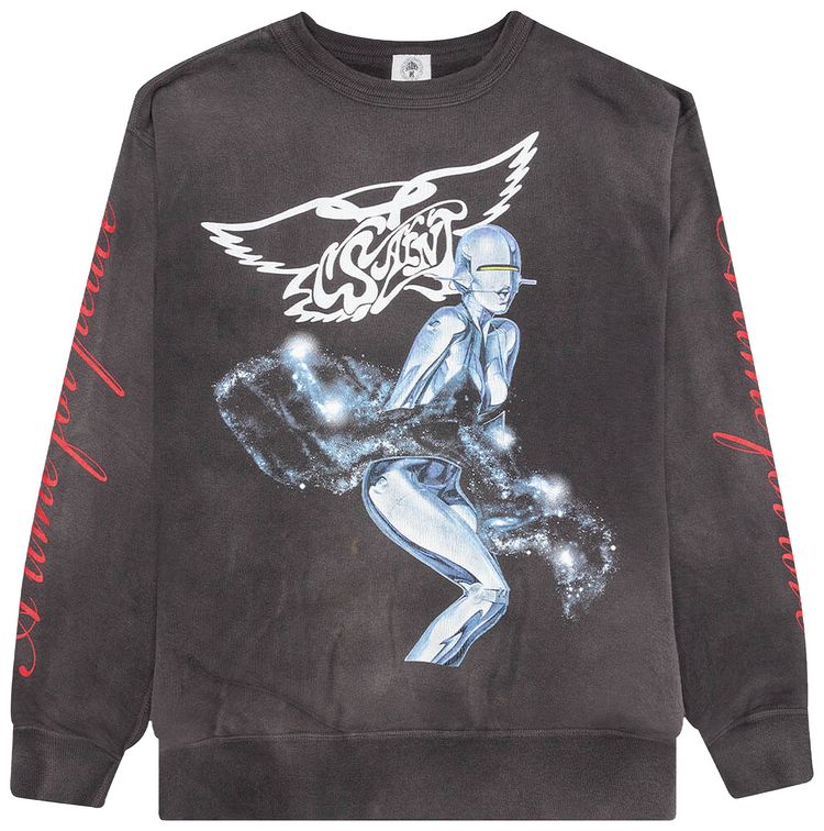 Saint Michael x Sorayama Sweatshirt Black