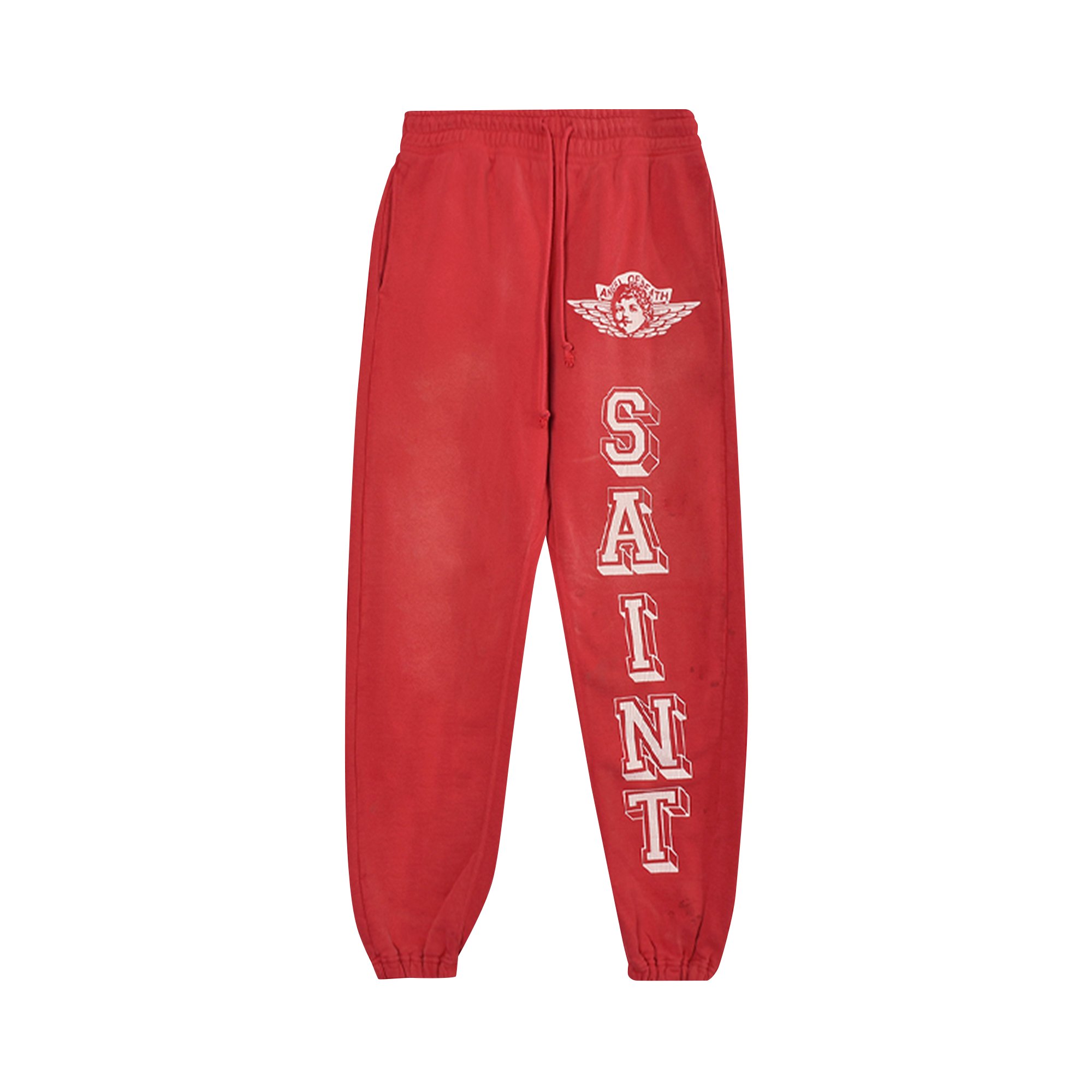 Buy Saint Michael Angel Sweatpant 'Red' - SM S22 0000 052 RED