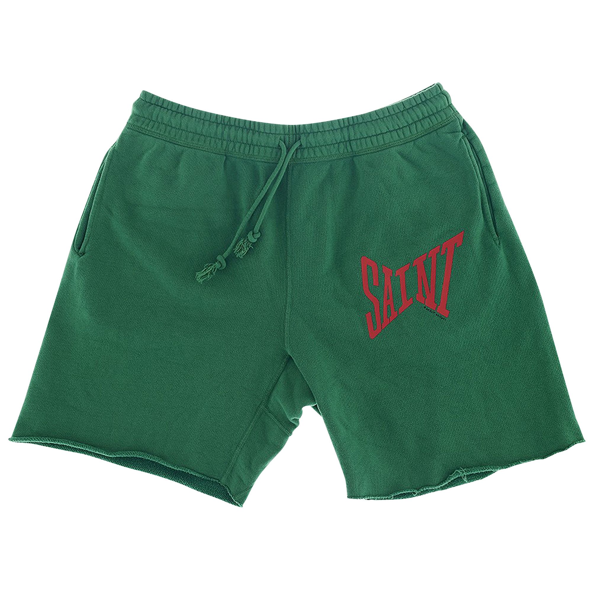 Saint Michael Logo Short 'Green' | GOAT