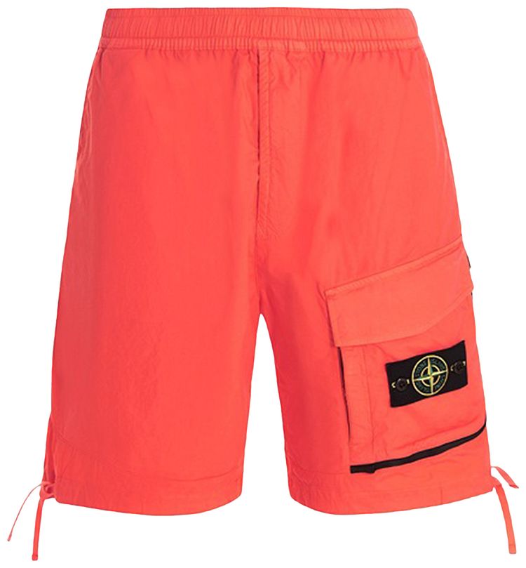 Stone Island Bermuda Shorts Orange