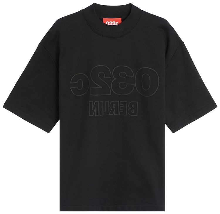 032C Short Sleeve Sweater Black