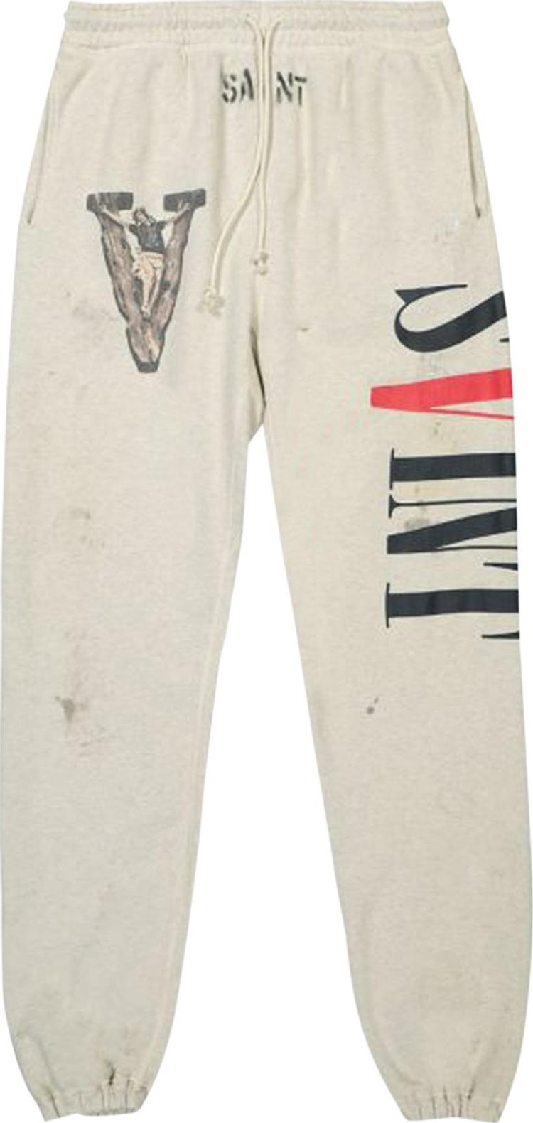 Saint Michael x Vlone Sweatpant Grey