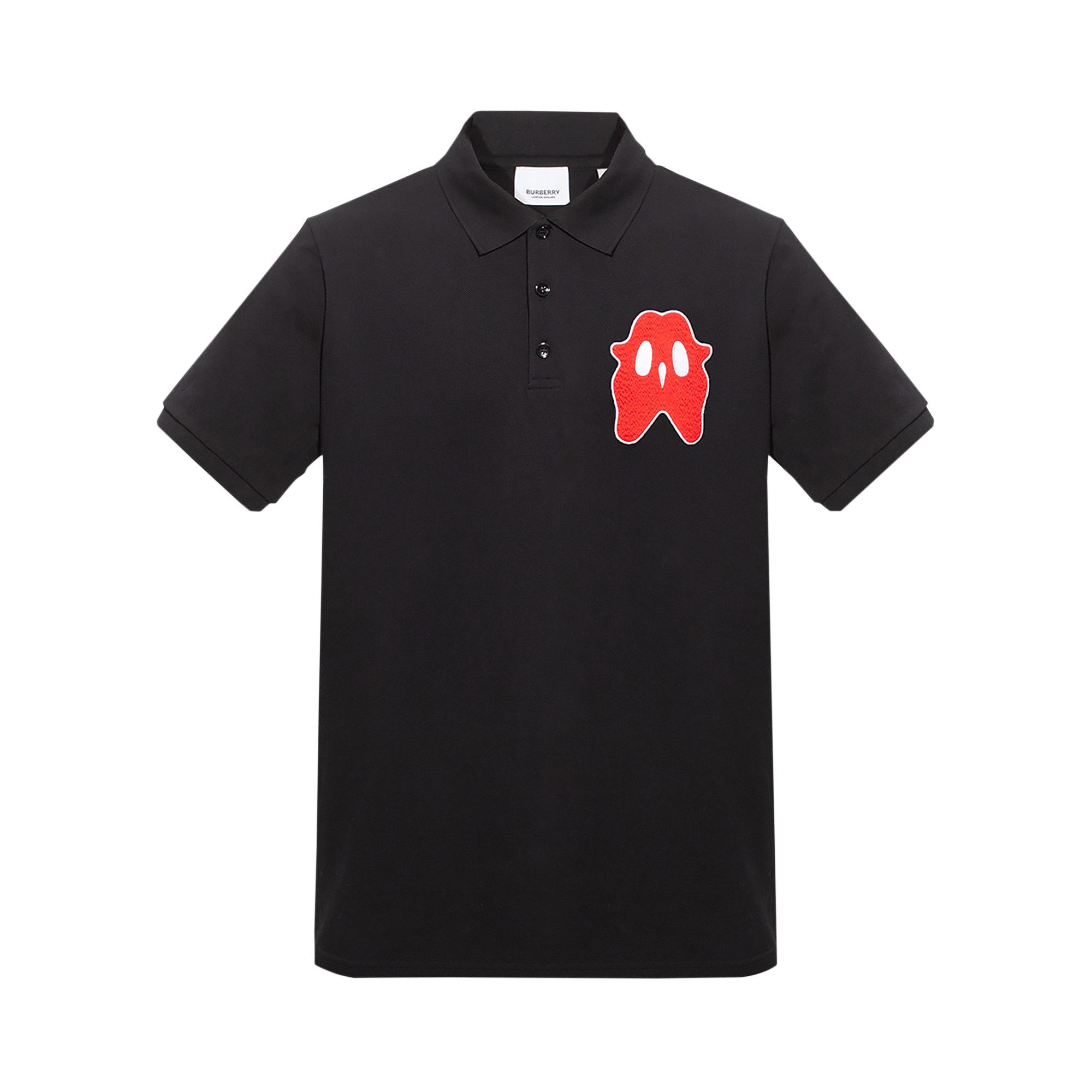 Buy Burberry Polo Shirt 'Black' - 8051985 | GOAT