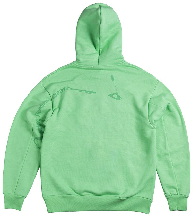 032C Glitch Hoodie Off Green