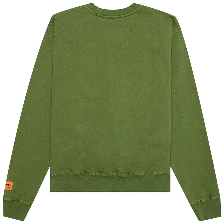 Heron Preston OS Heron Crewneck GreenYellow
