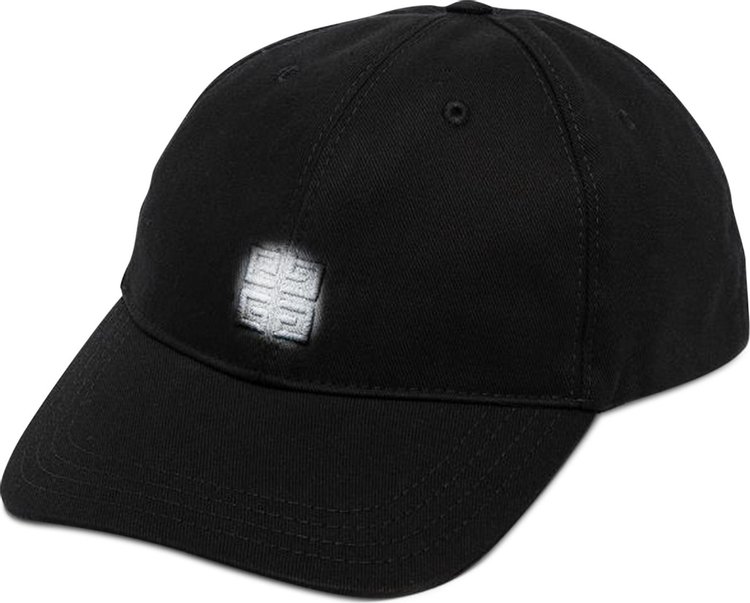Givenchy Curved Cap With 4G Closure 'Black'